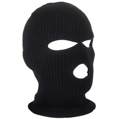Celoobličejový kryt Lyžařská maska Čepice 3 otvory Tactical CS Větruodolné pletené čepice Kapota Zimní Teplé Unisex čepice