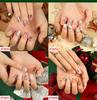 European & American Christmas Press-On False Nails Set