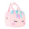 Children S Meal Bag Thick Handle Oxford Fabric Colourfast Cute Portable Kids Lunch Bag for Kids Boys and Girls Unicorn