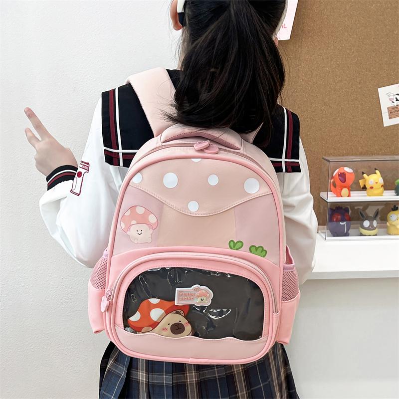 Kindergarten Baby Backpack Children Boys And Girls Light Schoolbag