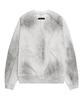 MOZMOZ Heavy Weight Pigment Raglan Back Slit Oversized Sweatshirt Dirty Gray