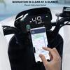 Electric Vehicle Raincoat with Mirror Slots Scooter Motorcycle Raincoat Waterproof Scooter Rainwear Cover for Outdoor Tour