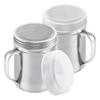 2pcs Powdered Sugar Shaker Duster with Handle Shaker Powder Sprinkler for Coffee Bar Fine Mesh Dredge