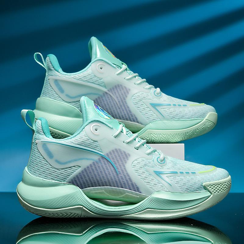 Basketball Shoes Men and Women Children Youth Sports Shoes High-top Practical Training Shoes Student Sneakers