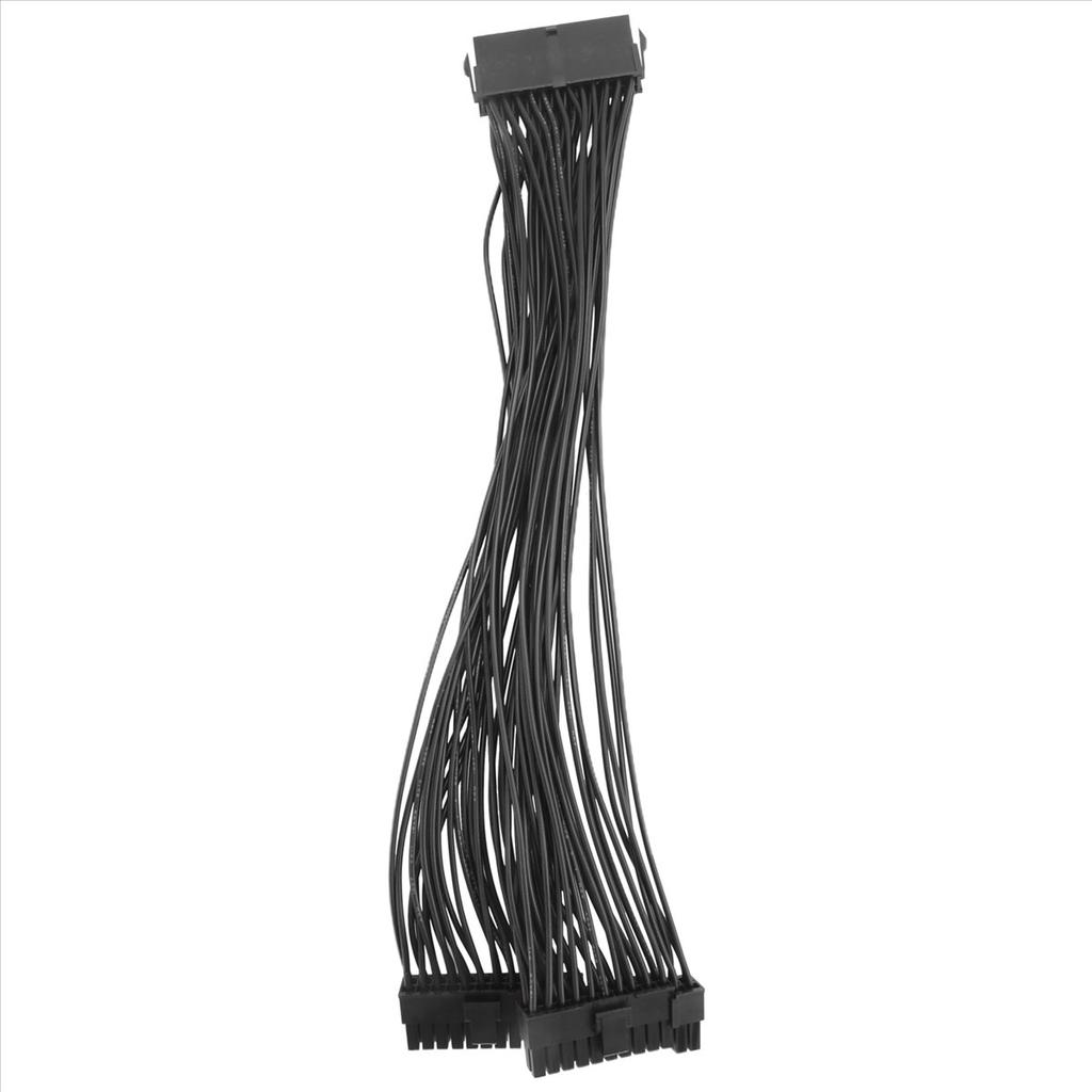 AS62 Dual PSU Power Supply 24-Pin ATX Motherboard Splitter Cable,24Pin(20+4) for ATX Motherboard Extension Cable