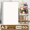 8K Sketch & Drawing Paper: A3 & A4 Thickened Art Student White Paper for Handwritten and Pencil Use