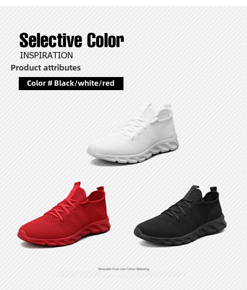 2023 Large Size 47 Men's Summer Mesh Casual Shoes - Student & Couple Style