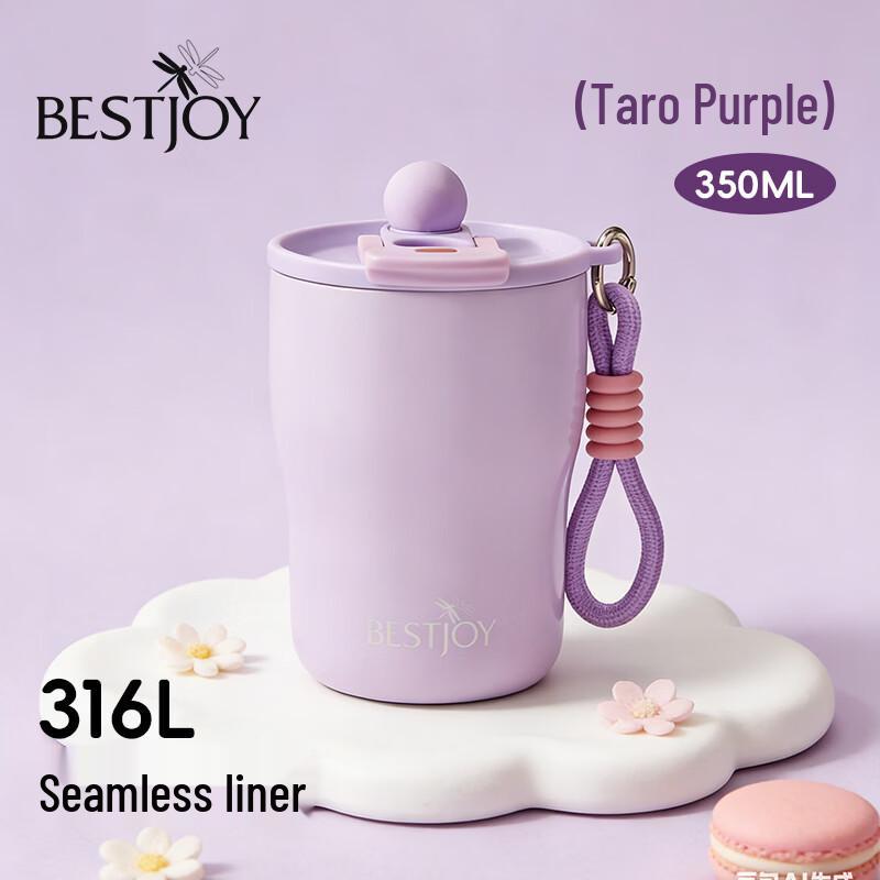 FUGURNG BESTJOY 316L Stainless Steel Insulated Coffee Mug