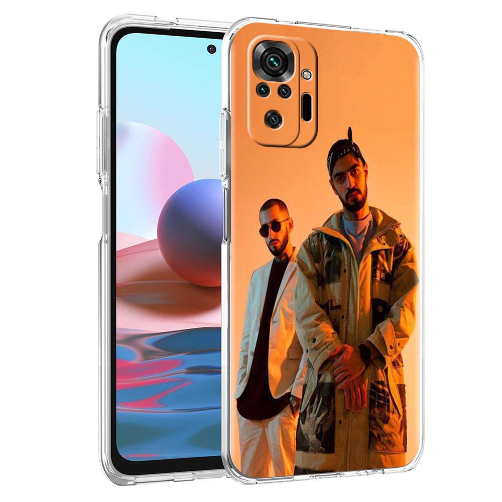 Soft Clear Case For Xiaomi Redmi Note 10 9 8 Pro 9S 10S 8T 9A 9C K40 7 9T 8A Silicone Phone Cover Hajime MiyaGi Andy Panda Funda