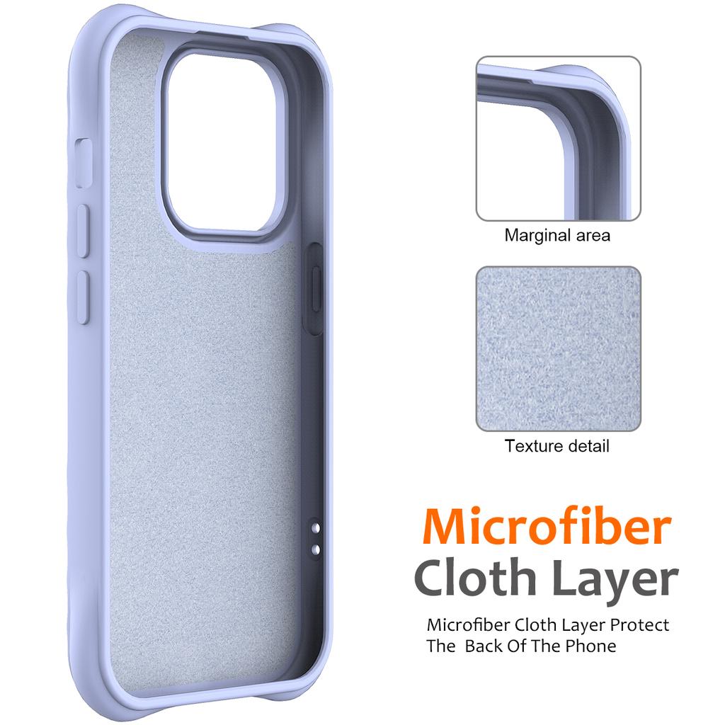 For iPhone 14 Pro Case Water Ripple Texture Liquid Silicone Slim Phone Shell Compatible with MagSafe