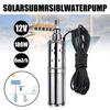 Efficient Solar Water Pump 12V 24V 180W 3000L/h 25m Deep Well Pump DC Screw Submersible Pump Irrigation Garden Home