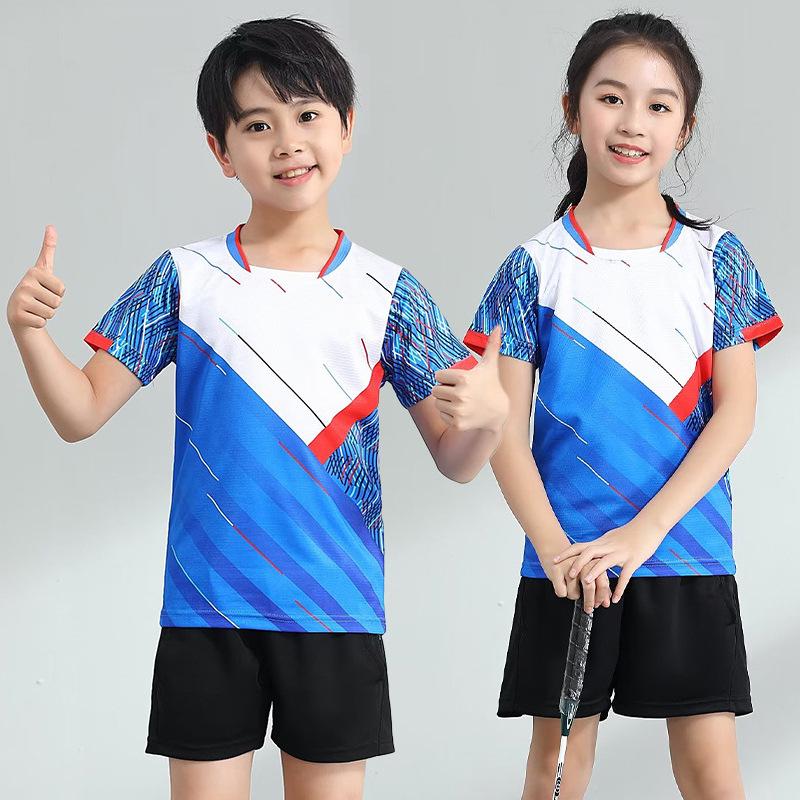 Unisex Schnelltrocknendes Badminton- & Tennis-Sommer-Trikotset