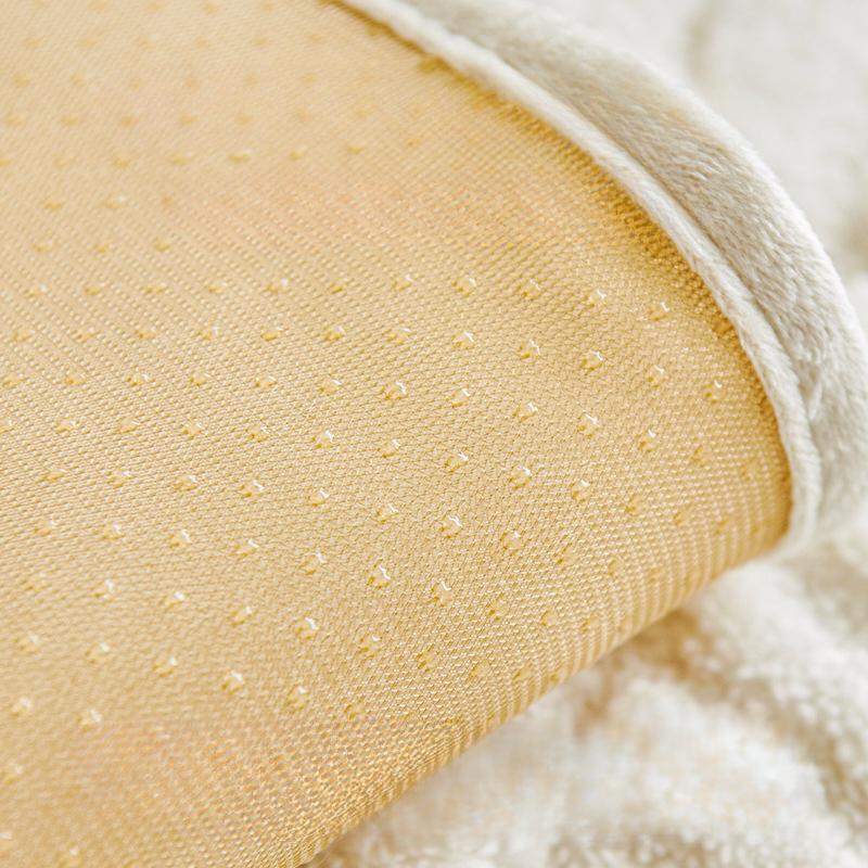 Winter Einfarbig Sofabezug Dick Rutschfest Dreidimensional Plüsch Sofa Handtuch Heimdekoration Sofa Rückenlehne Armlehne Bezug Tuch Couchkissen