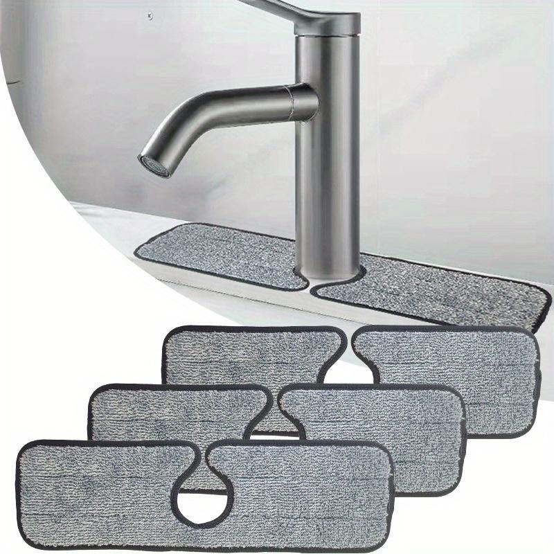 

3pcs Kitchen Sink Anti Sprinkler Mat Faucet Countertop Anti Splash Microfiber Absorbent Mat 3pcs