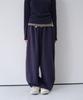 Ohesio Two-Way Straight Pants, Navy