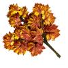 12pcs Artificial Maple Leaf Branch Waterproof Greenery Plants Foliage for Landscape Tree Making Home Decoration Outdoor Project