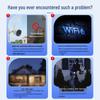Haoqu 4G Outdoor PTZ Security Camera CN plug (adapter included)