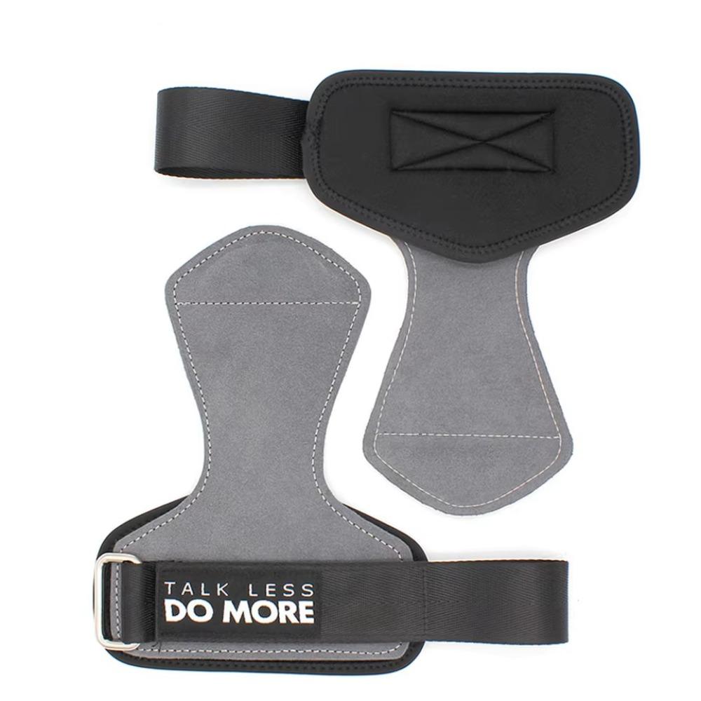 1 Pair Talk Less Do More Sports Wrist Pads Thicken Deadlift Power Straps  Gym/Fitness