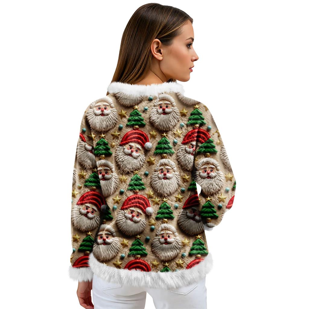 Dámská ležérní fleecová mikina s dlouhým rukávem a kulatým výstřihem, ležérní, pohodlná, volného střihu, lehká dámská flanelová mikina