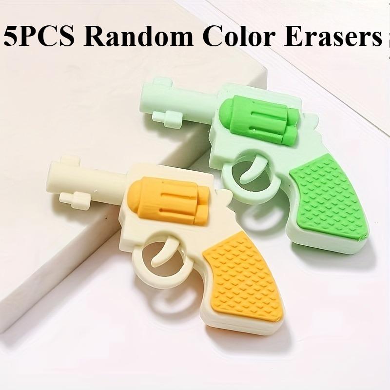 

5PCS Random Color Removable Erasers, Learning Drawing Erasers, Back To School Erasers, Suitable for School Use