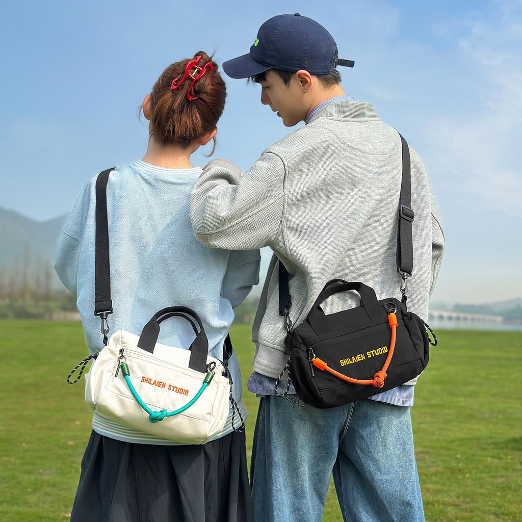 Crossbody bag Boys light commuter shoulder bag Casual backpack Student satchel Class bag Portable sports bag