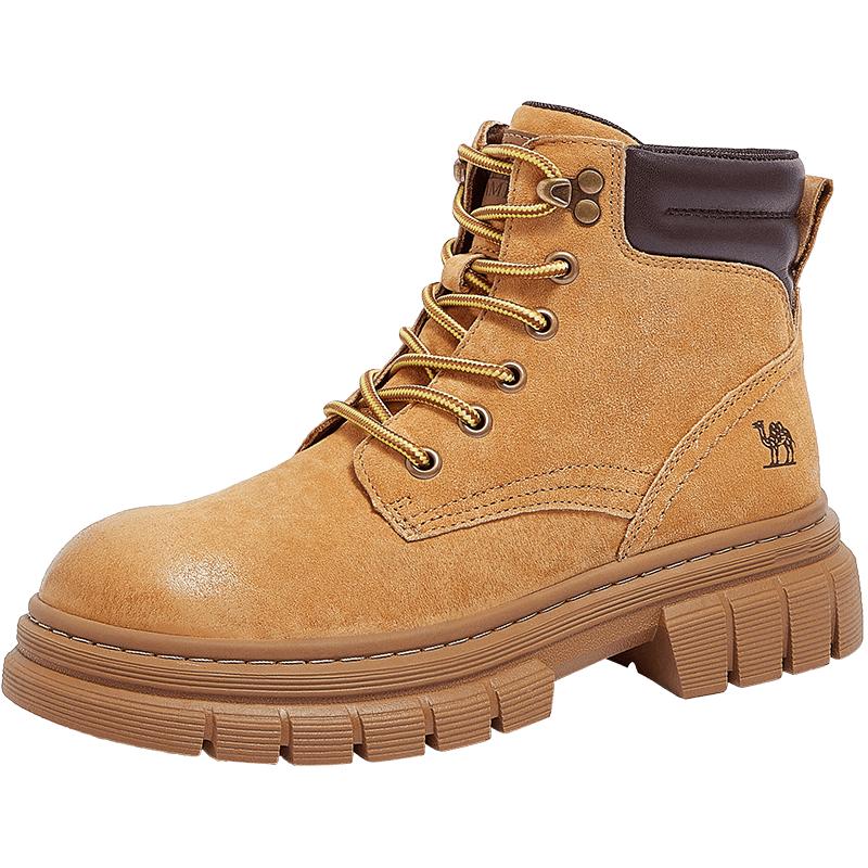 CAMEL Women s Classic Yellow Work Boots 39