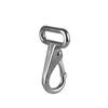 Stainless Steel Spring Hooks Square Ring Directional Hooks Fixed Hooks Braided Tape Hooks Luggage Buckle