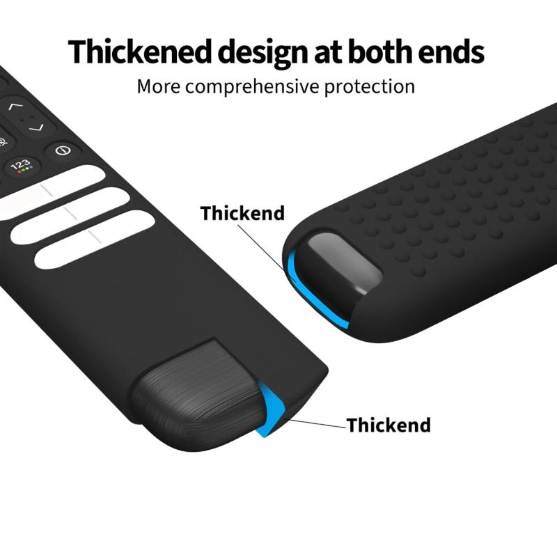 Shockproof Silicone Case Protector For RC813/FMB1/RC923/FMB3/RC902V/FMR1 Remote Easy Access Cover, Soft Texture