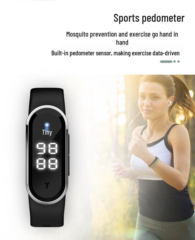 Portable Bionic Mosquito Repellent Watch & Thermometer for Kids