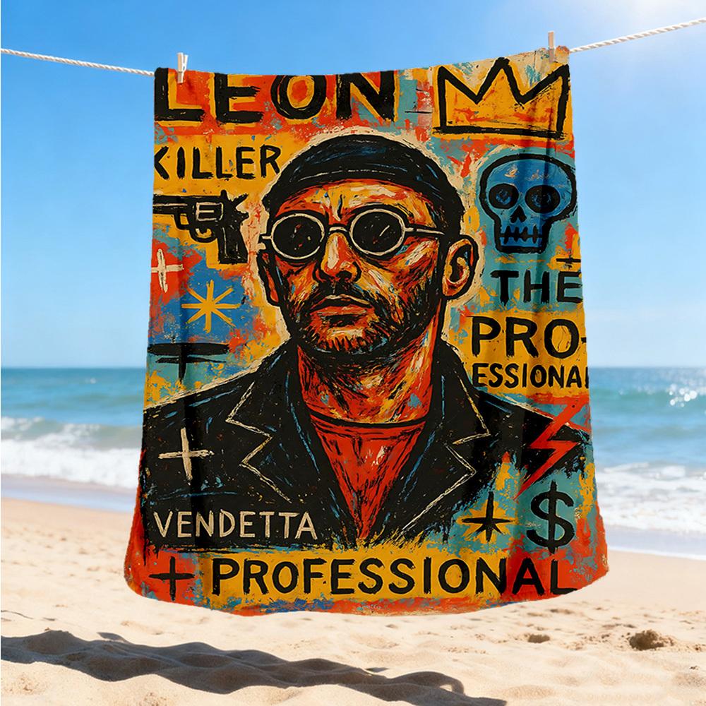1pc Legion Outdoor Flannel Throw Blanket Soft, Cozy, Warm All Season, Machine Washable, 80x120cm