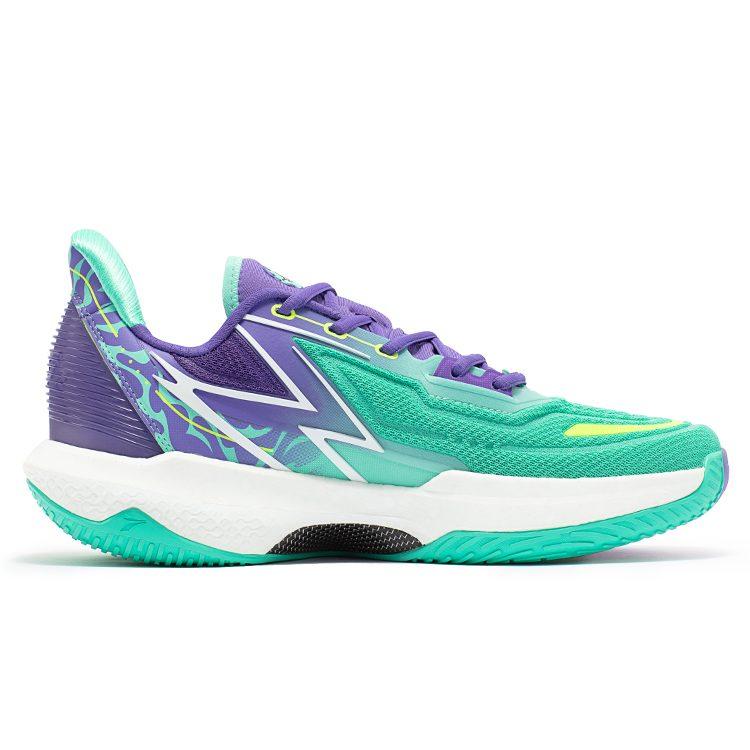 361 BIG3 4.0 Quick Pro Cushioning Slip Resistant Abrasion Resistant Breathable Low top Carbon Plate Basketball Shoes 672321109F-1