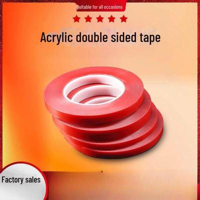 Waterproof Transparent Double-Sided Acrylic Tape for Nail Art - Strong, Traceless, High Viscosity