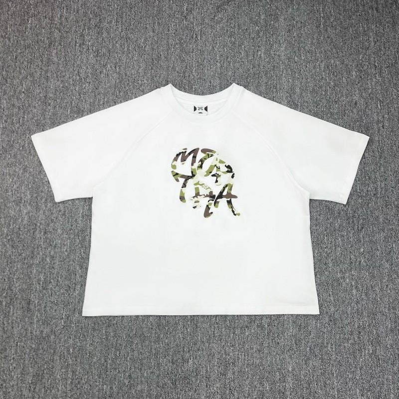 Mertra Trendy Cartoon Letter Print T-Shirt Loose Fit Casual Short Sleeve Teens