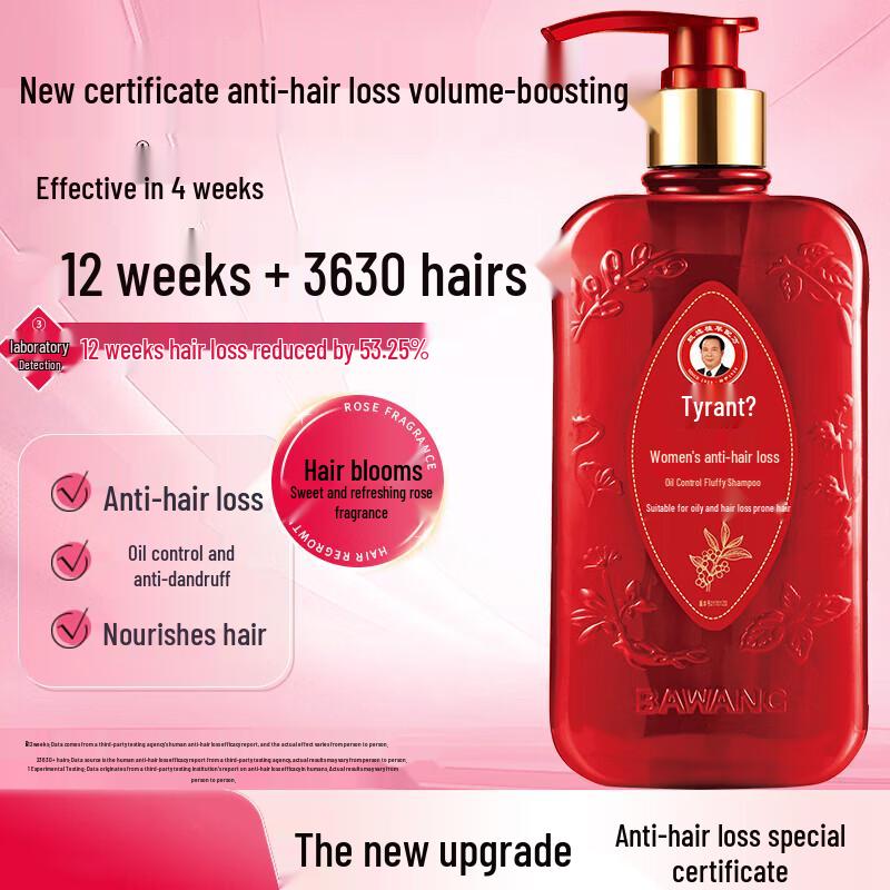 Bawang Anti-Hair Loss Oil Control Volumizing Shampoo