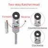 6.35mm Wrench Screwdriver Stainless Steel Socket Wrench Wrench Tool Hand Repair Tool  Hand Repair