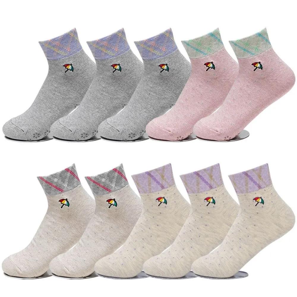 Arnold Palmer Non-slip Women s Cotton Ankle Socks 10 Pairs AP6604 Essential Selection AP6604_10 Pairs