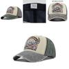 Vintage Route66 Baseball Cap Retro Print Duck Tongue Hat Motorcycle Truck Cap Men Sun Hat