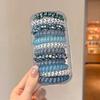 Bold Seamless Telephone Line Embroidered Hair Ring, Versatile Headband, Simple Elastic Hair Rope Headpiece