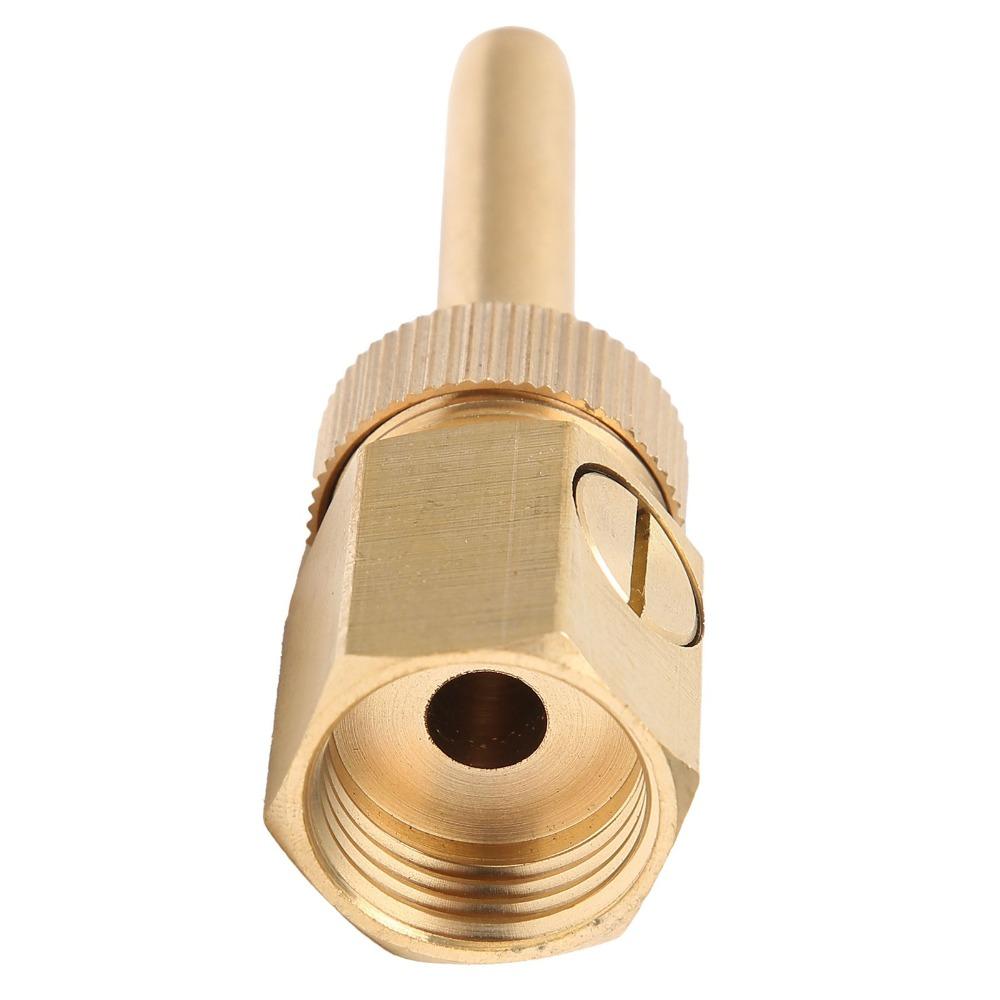 Gold Landscape Nozzle Brass Pond Sprinkler Durable Fountain Direction Jet  Landscape Design