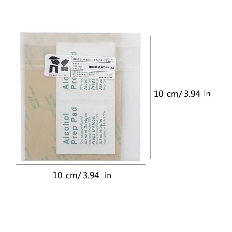 Mouse Skin Mouse AntiSlip Grip Tape Mouse Skates Mouse Side Stickers for MX 3S Mouse Moistures Wicking