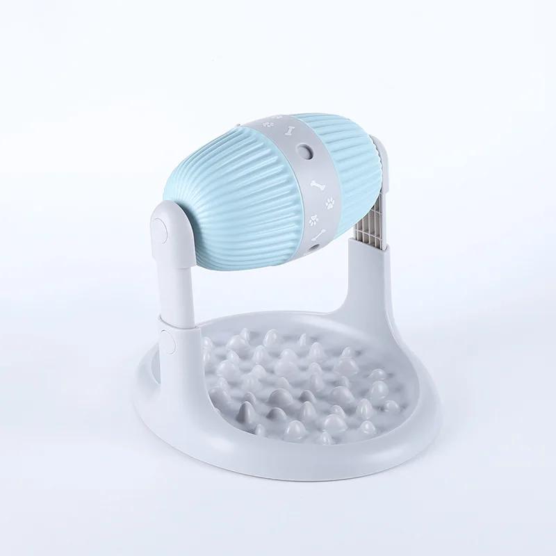 Haustierspielzeug Langsamfutterspielzeug für Hund & Katze Interaktives IQ-Training Leckerli Langeweile Gesundheit Diät Futterspender und Höhenverstellbar