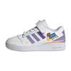 Originals FORUM Anti Kick Low Top Skateboard Shoes White Purple Children Aged 3 7 Years Old GY8210
