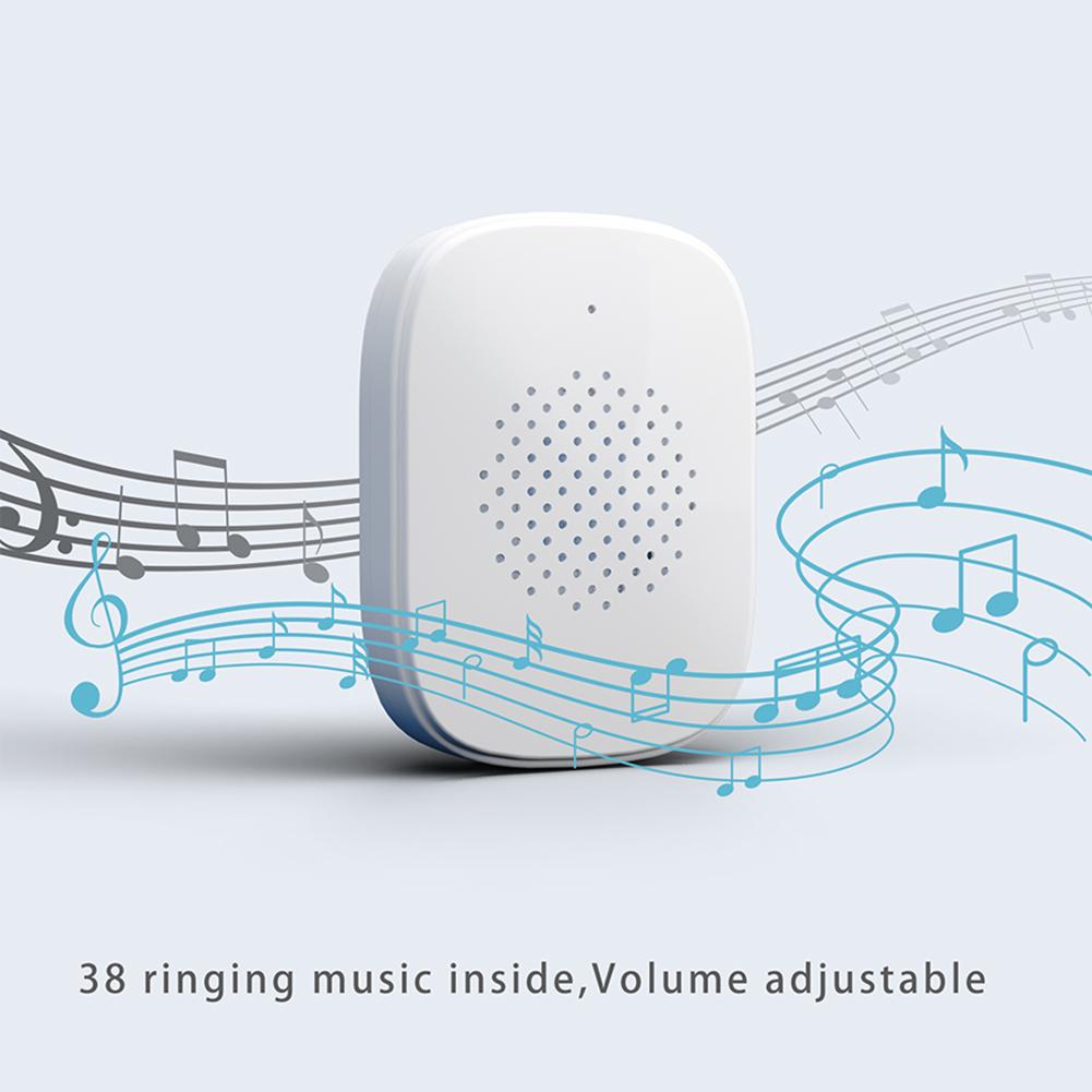 WiFi Wireless Video Doorbell IR Night Vision Doorbell Camera Smart Door Bell for Home Security Alarm System