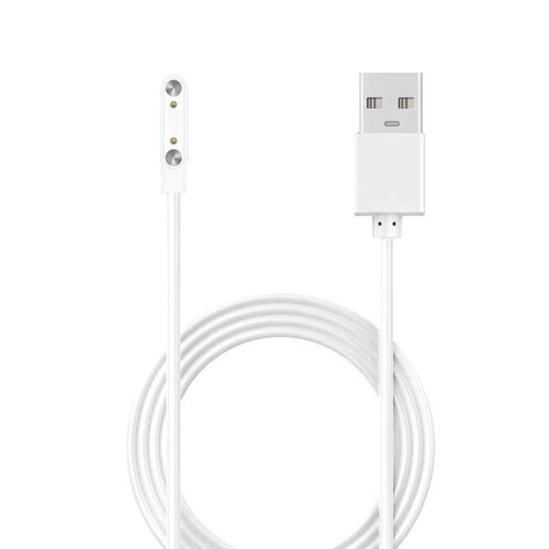 Cavo di Ricarica Rapida USB Porta Dati Adattatore Caricabatterie Dock Staffa Magnetica Supporto per 2 Pin per Smartwatch