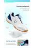 Team Captain All-Season Non-Slip Badminton Shoes with Velcro for Men, Women, and Children