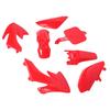 Front Rr NaFender Fairing Kit Mudguard Fit for   XR50 CRF50 SDG SSR 107 125