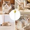 Electric Cat Toy Flower Exercise Kitten Toy Automatic Electric Rotating Flower Cat Teaser For Indoor Cat And Puppy Exercise