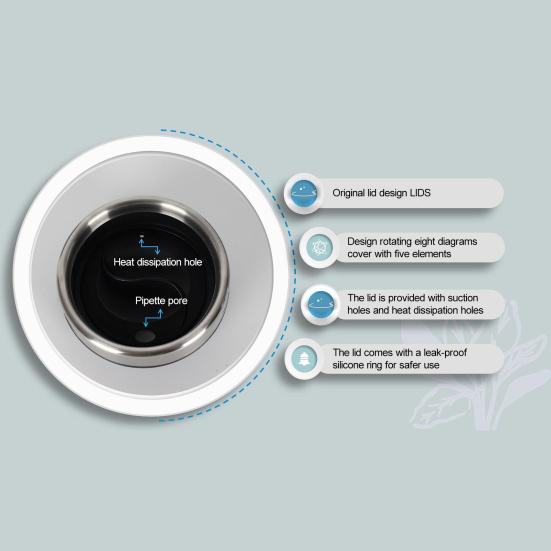 500 ml elektrische Shaker-Flasche, automatischer Mischbecher, langlebiger, vielseitiger Protein-Shaker-Becher für das Home-Office in der Schule