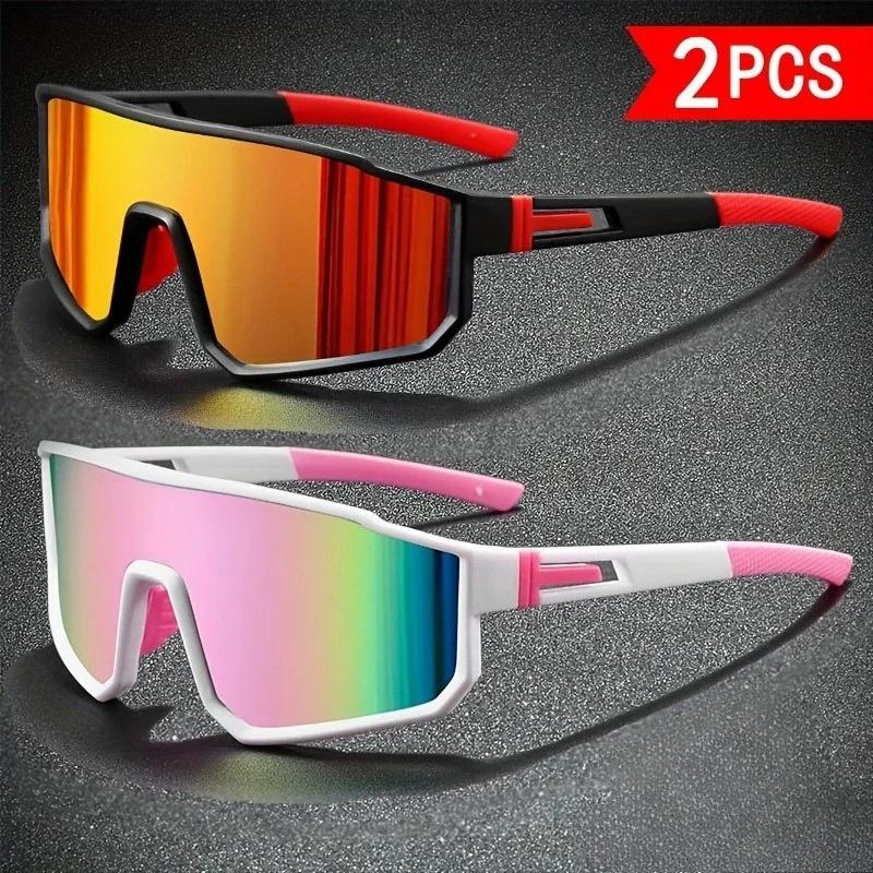 2 STÜCK Shades Radbrille Mtb Brille Für Biker Shade Outdoor Sportbrille UV400