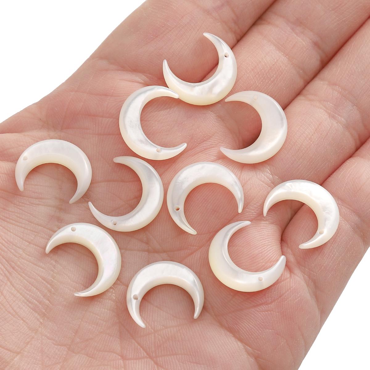 

Натуральные белые ракушки, подвески для изготовления ожерелий, браслетов, серег и другой бижутерии 15.00mm 1pc